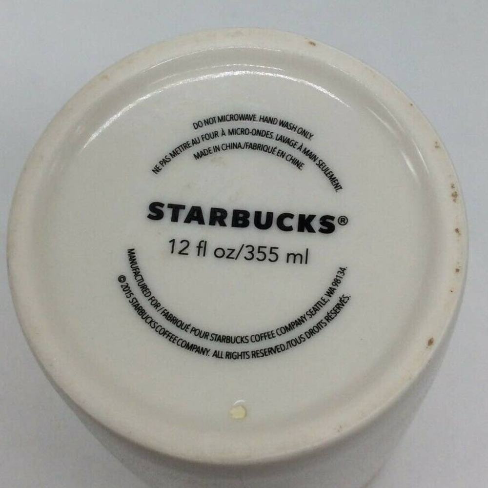 2015 Starbucks Finger Painting Artist Lidded Tumbler 12 Oz - Picture 6 of 6